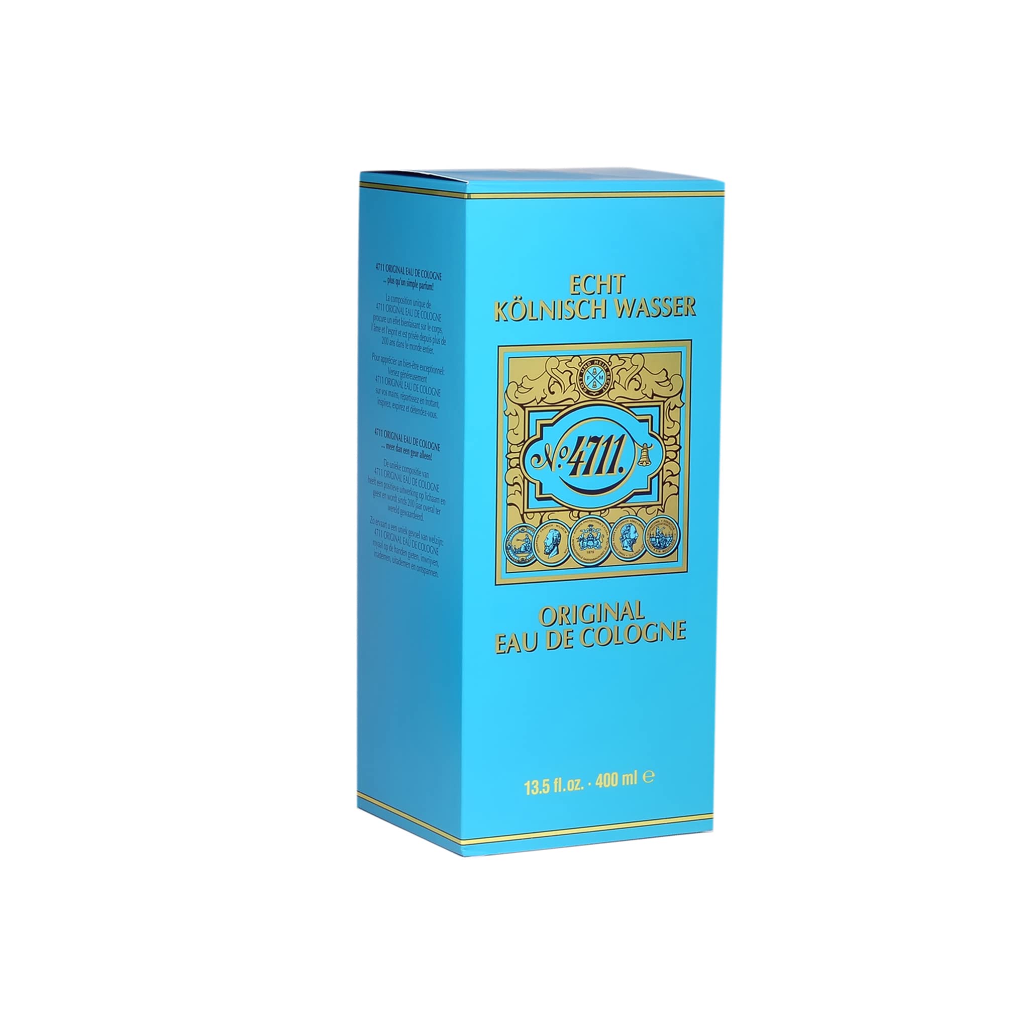 4711 Original Eau de Cologne, Echt Kolnisch Wasser Unisex Fragrance, Classic Cologne for Adults - back view (14)