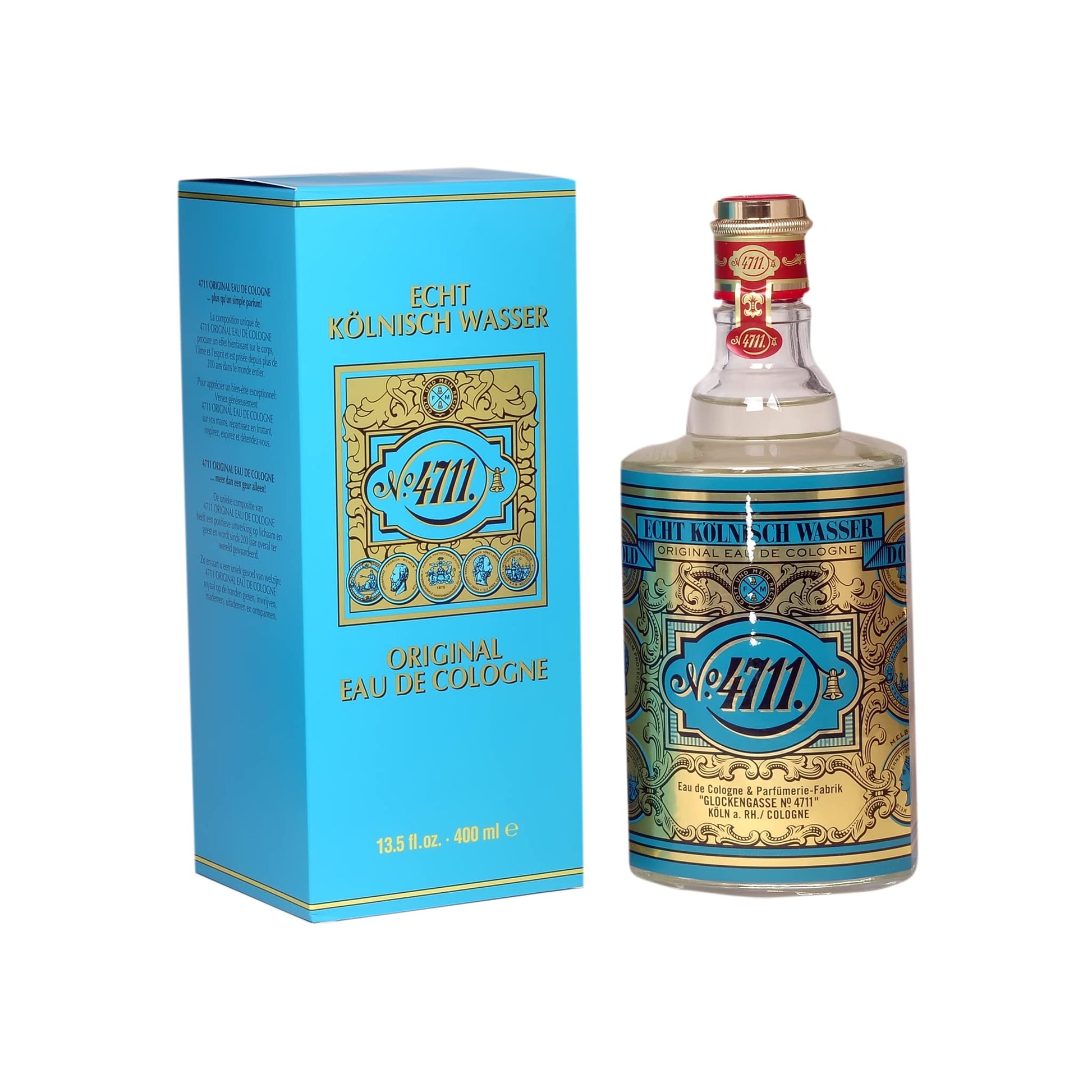 4711 Original Eau de Cologne, Echt Kolnisch Wasser Unisex Fragrance, Classic Cologne for Adults - packaging (15)