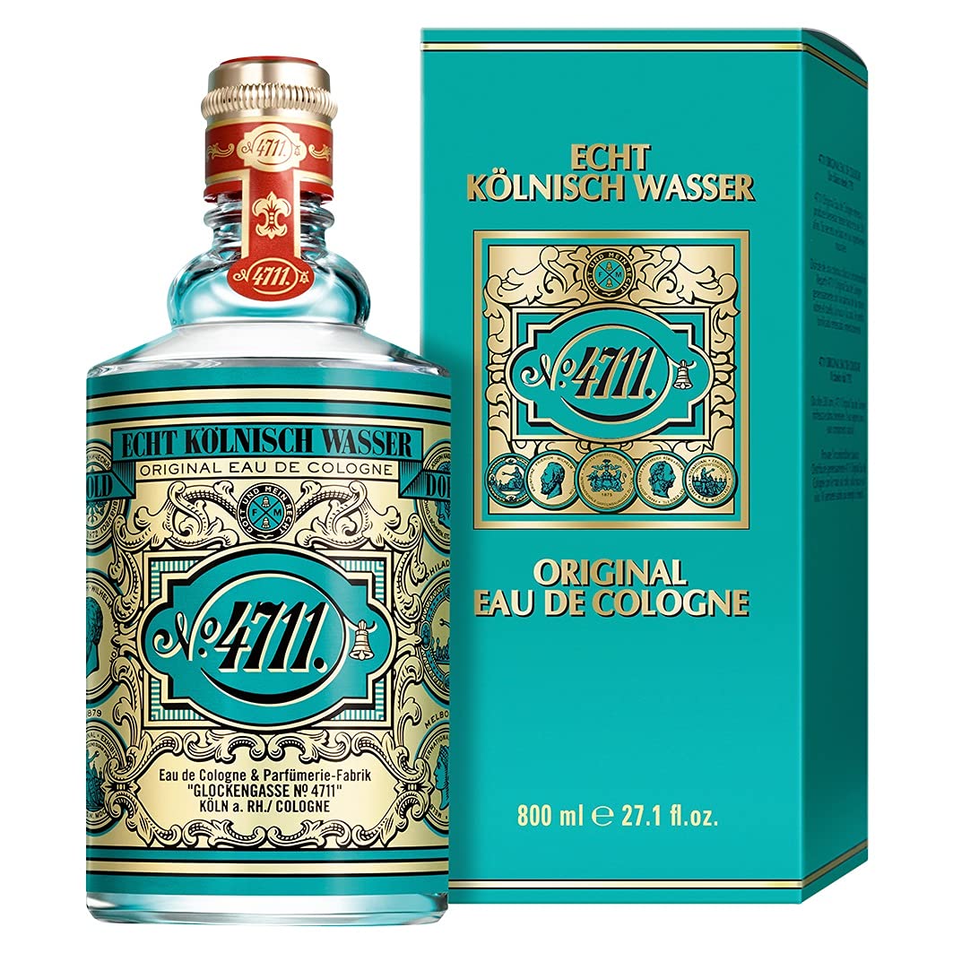 4711 Original Eau de Cologne, Echt Kolnisch Wasser Unisex Fragrance, Classic Cologne for Adults (4)