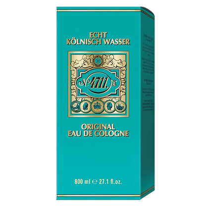 4711 Original Eau de Cologne, Echt Kolnisch Wasser Unisex Fragrance, Classic Cologne for Adults - ingredients panel
