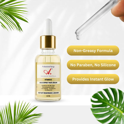A+ Professional Green Tea Face Serum for Men and Women | Hydrating Formula with Green Tea & Vitamin C | Helps Reduce Fine Lin