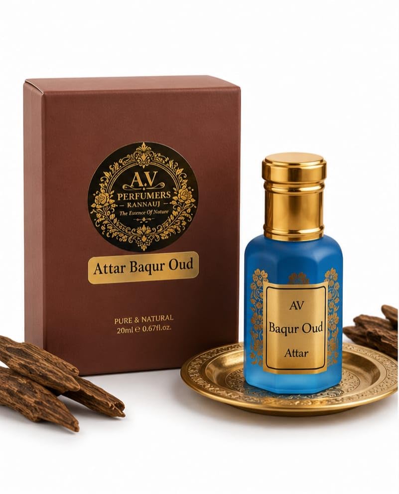 A.V Perfumers Kannauj Attar for Men & Women | Long Lasting Alcohol Free Natural Attar Perfume Oil | Traditional Kannauj Fragr