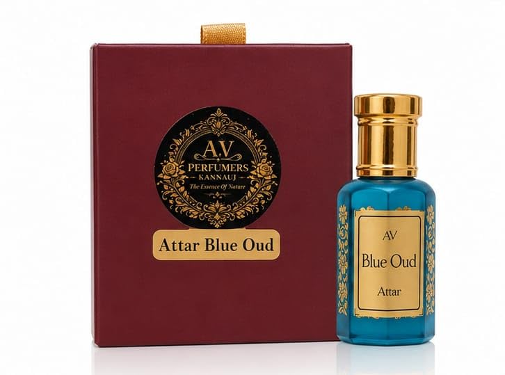 A.V Perfumers Kannauj Attar for Men & Women | Long Lasting Alcohol Free Natural Attar Perfume Oil | Traditional Kannauj Fragr