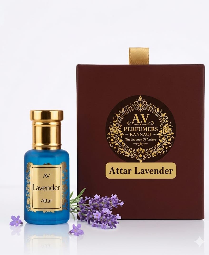 A.V Perfumers Kannauj Attar for Men & Women | Long Lasting Alcohol Free Natural Attar Perfume Oil | Traditional Kannauj Fragr