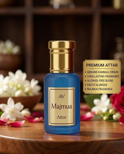 A.V Perfumers Kannauj Attar for Men & Women | Long Lasting Alcohol Free Natural Attar Perfume Oil | Traditional Kannauj Fragr
