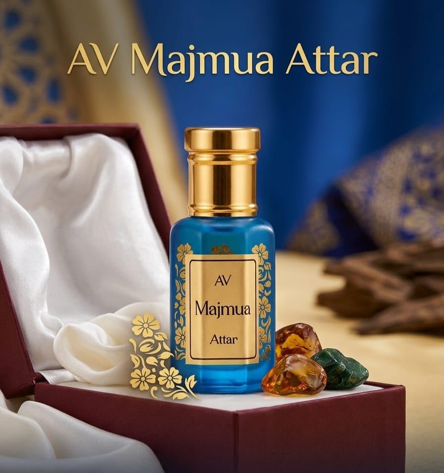 A.V Perfumers Kannauj Attar for Men & Women | Long Lasting Alcohol Free Natural Attar Perfume Oil | Traditional Kannauj Fragr