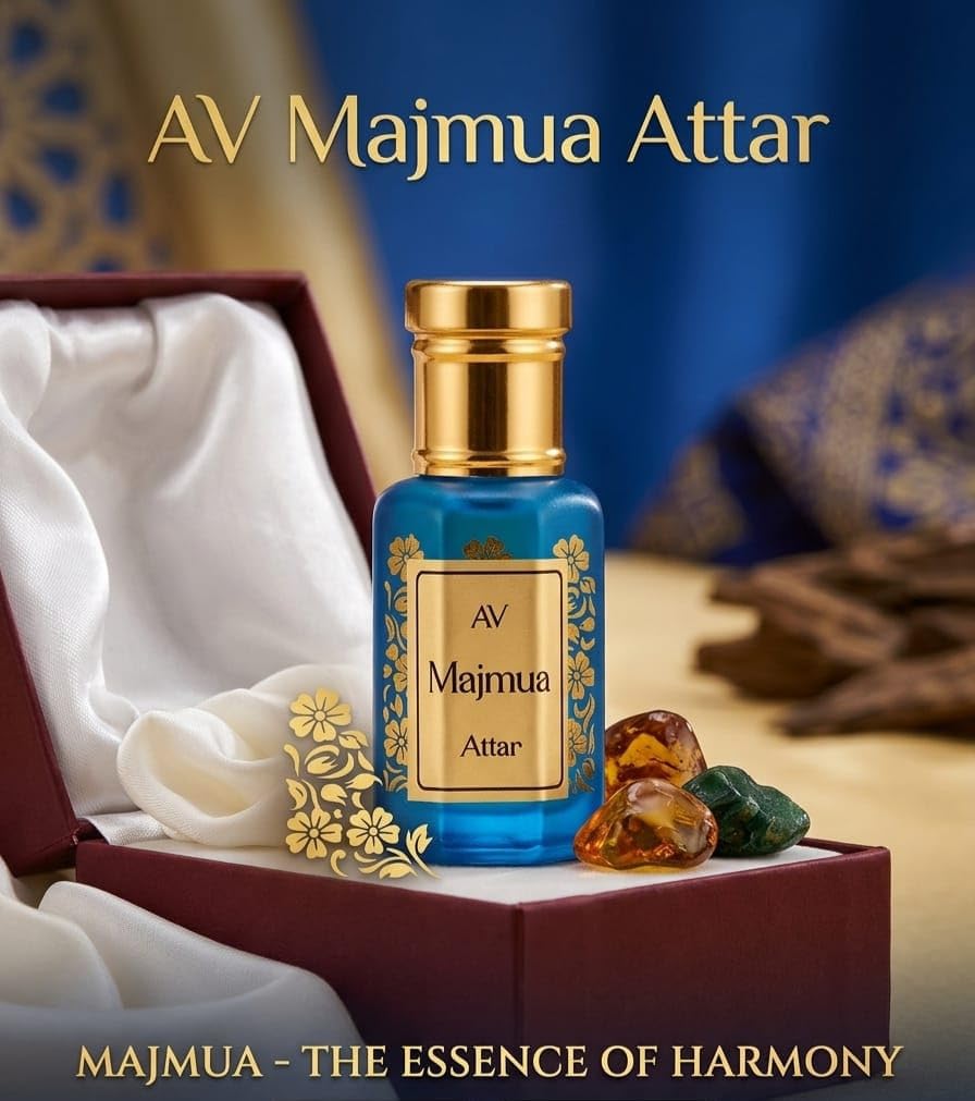 A.V Perfumers Kannauj Attar for Men & Women | Long Lasting Alcohol Free Natural Attar Perfume Oil | Traditional Kannauj Fragr