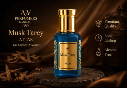 A.V Perfumers Kannauj Attar for Men & Women | Long Lasting Alcohol Free Natural Attar Perfume Oil | Traditional Kannauj Fragr