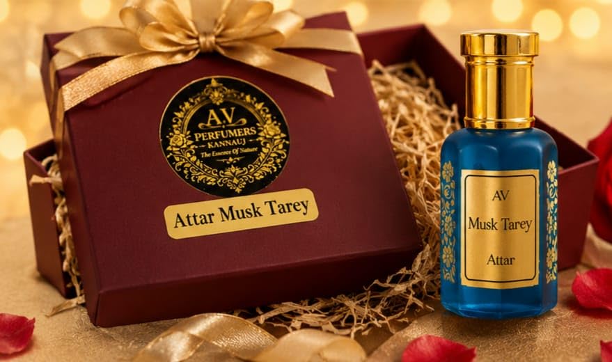 A.V Perfumers Kannauj Attar for Men & Women | Long Lasting Alcohol Free Natural Attar Perfume Oil | Traditional Kannauj Fragr