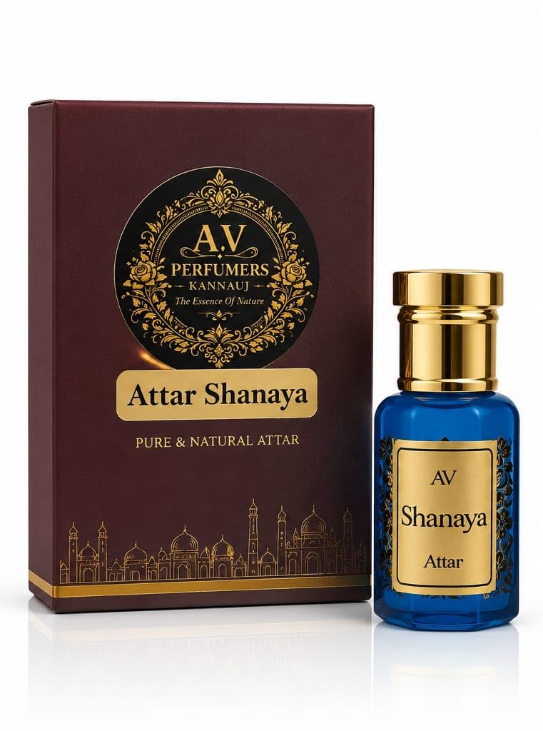 A.V Perfumers Kannauj Attar for Men & Women | Long Lasting Alcohol Free Natural Attar Perfume Oil | Traditional Kannauj Fragr