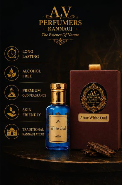 A.V Perfumers Kannauj Attar for Men & Women | Long Lasting Alcohol Free Natural Attar Perfume Oil | Traditional Kannauj Fragr