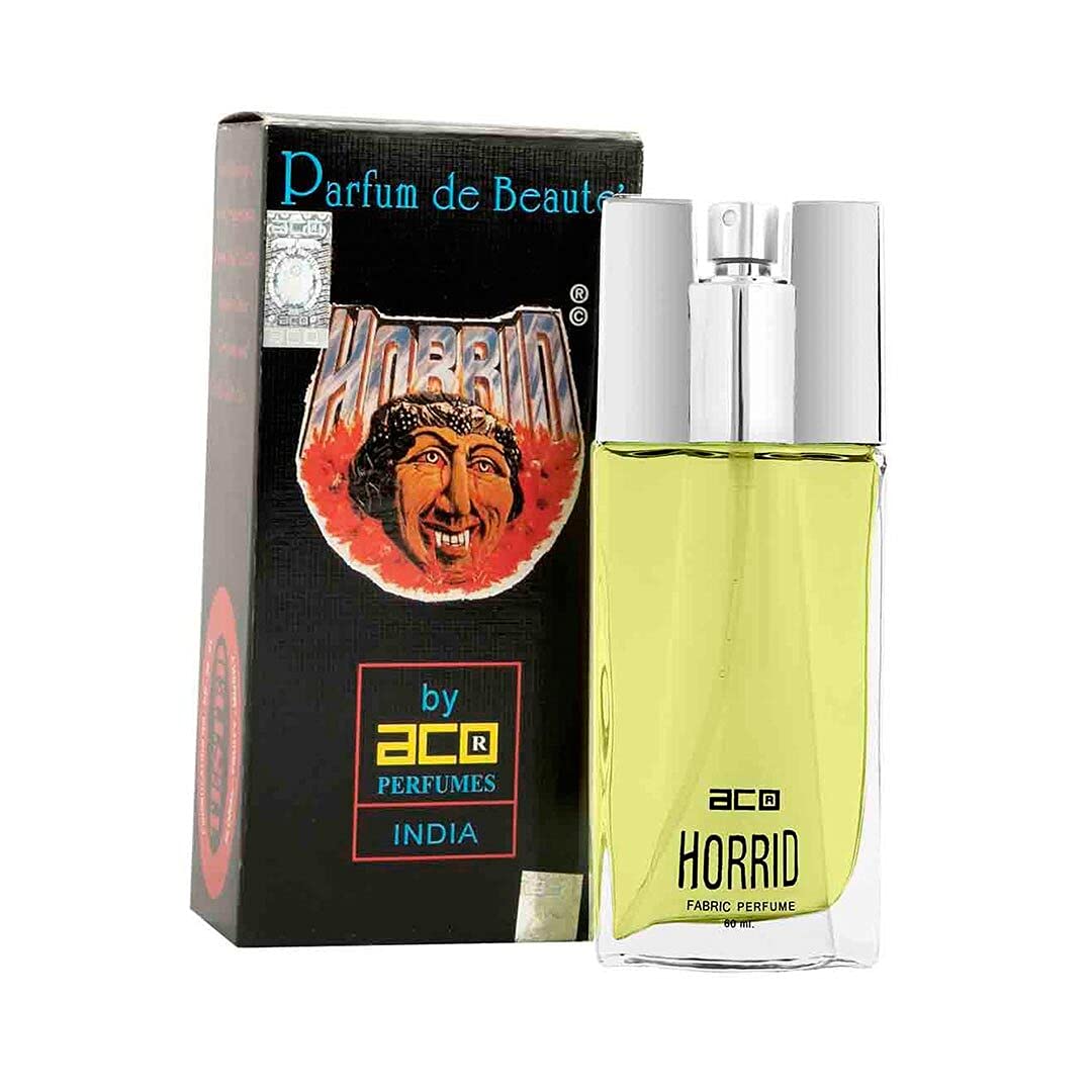 ACO Perfumes Horrid Men's Perfume Spray, 60ml, Fresh Long-Lasting Fragrance - packaging