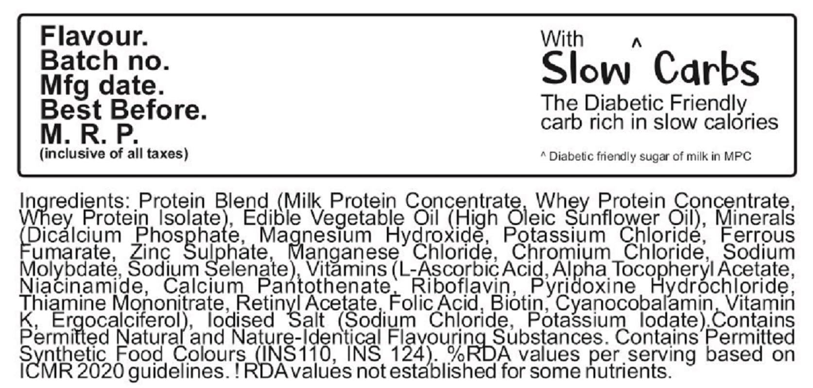 ADVANTA Sugar Free Whey and Milk Protein Supplement Powder for Adults, Vegetarian, No Maltodextrin - close-up detail (16)