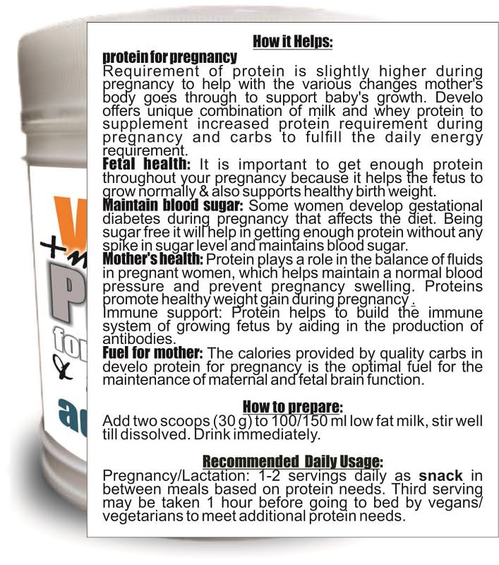 ADVANTA Sugar Free Whey and Milk Protein Supplement Powder for Adults, Vegetarian, No Maltodextrin - in use (17)
