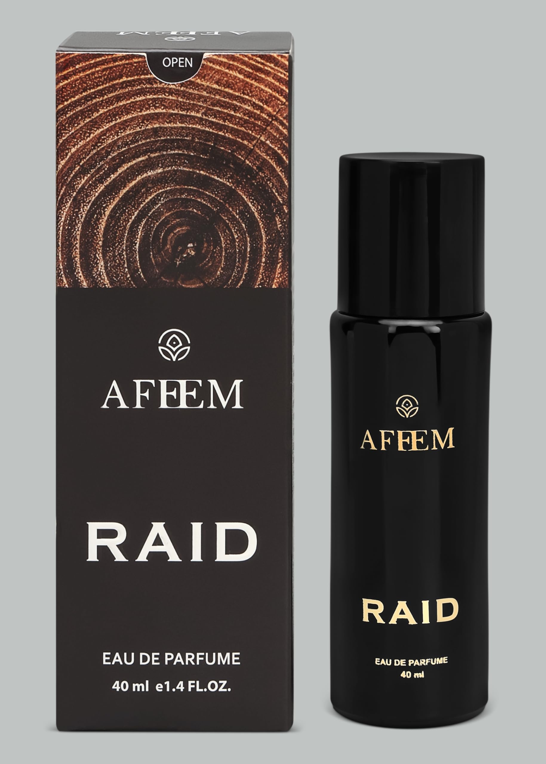 AFEEM Unisex Eau De Parfum - 40ml Long-Lasting Fragrance Spray for Men and Women - front view (12)