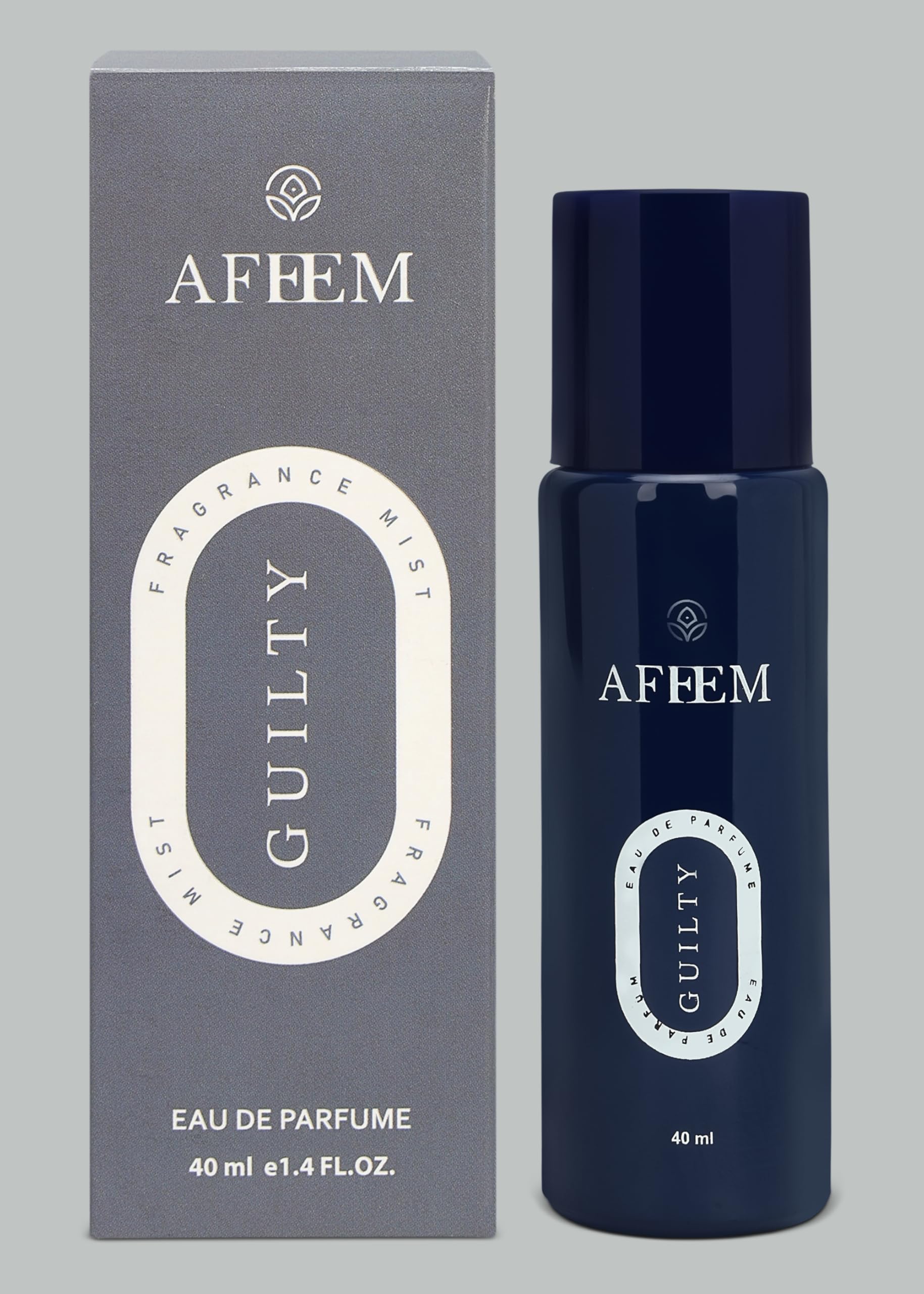 AFEEM Unisex Eau De Parfum - 40ml Long-Lasting Fragrance Spray for Men and Women - front view