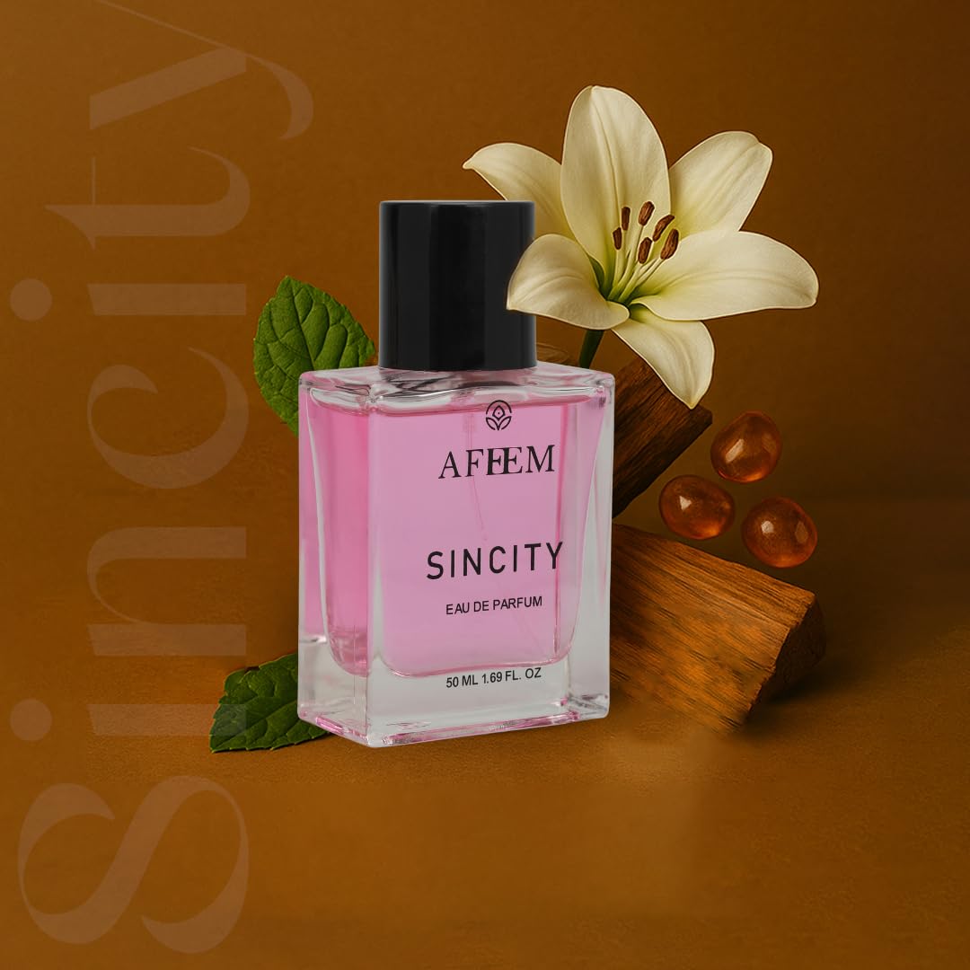 AFEEM Unisex Eau de Parfum, 50ml Bottle, Fragrance Mist Spray for Adults - back view (15)