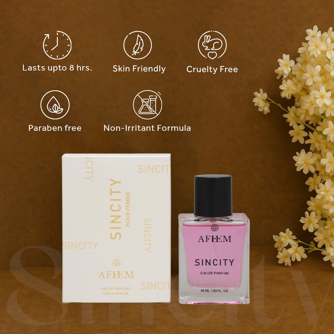 AFEEM Unisex Eau de Parfum, 50ml Bottle, Fragrance Mist Spray for Adults - packaging (16)