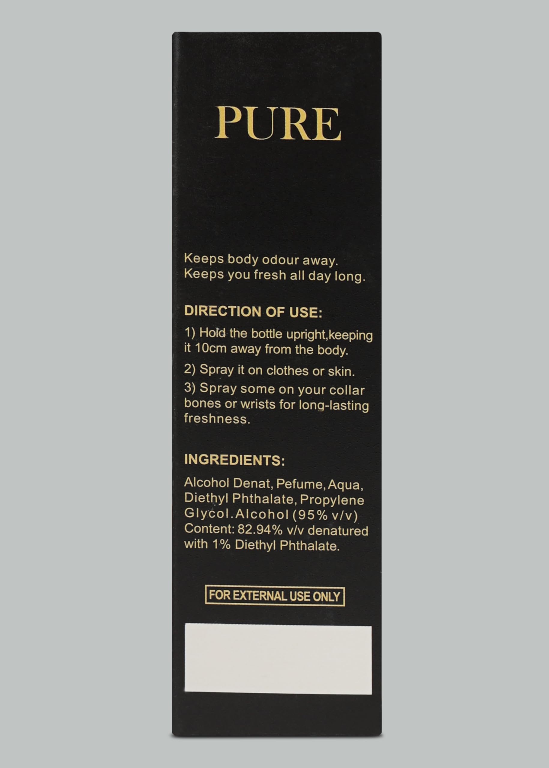 AFEEM Unisex Eau de Parfum, 50ml Bottle, Fragrance Mist Spray for Adults - front view