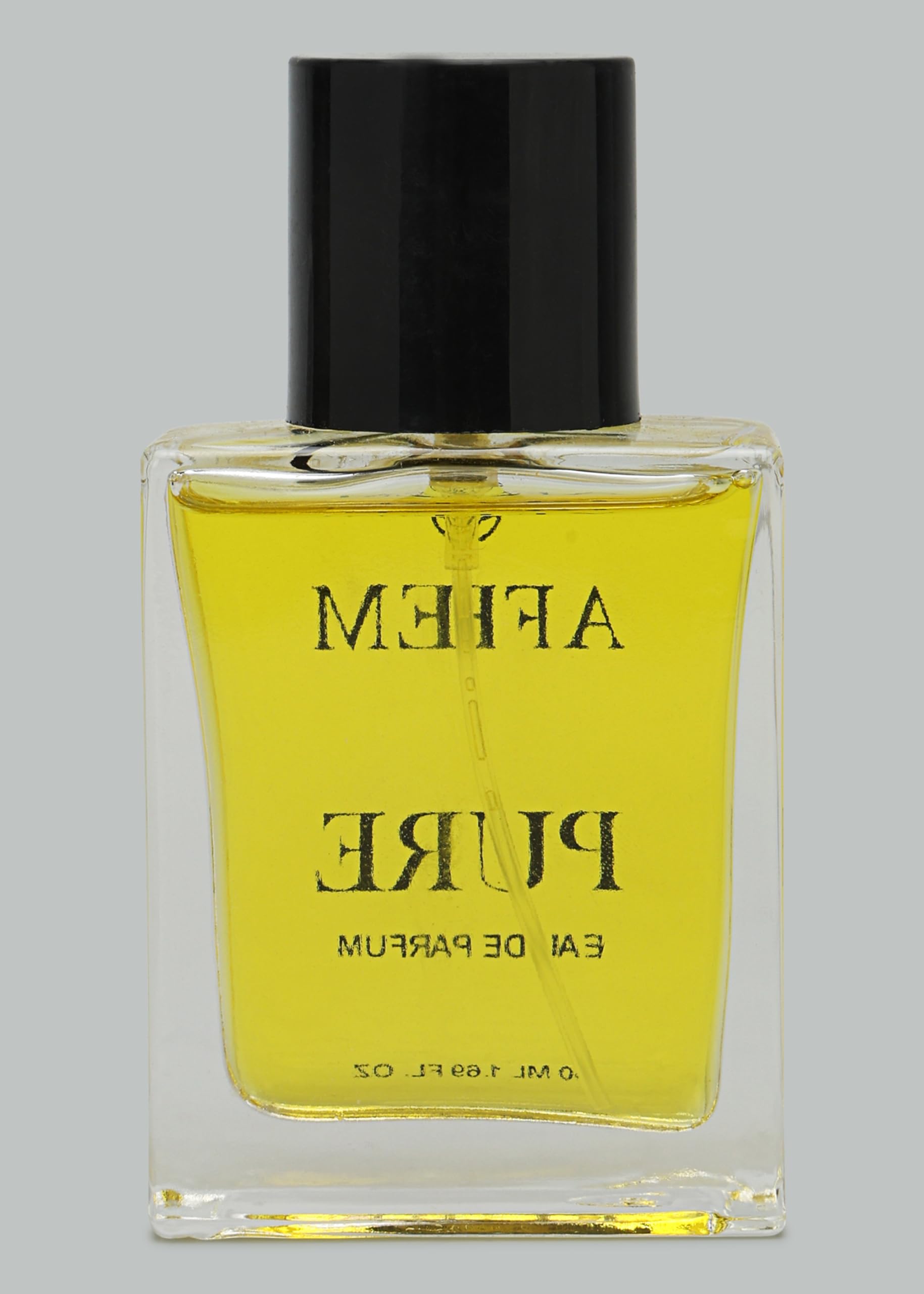 AFEEM Unisex Eau de Parfum, 50ml Bottle, Fragrance Mist Spray for Adults - label detail