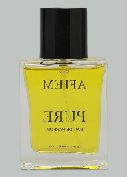 AFEEM Unisex Eau de Parfum, 50ml Bottle, Fragrance Mist Spray for Adults - label detail