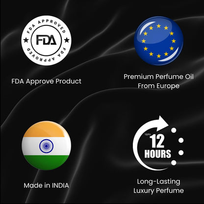 Affoscent Nirvana Perfume for Men, 20 ml, Fresh Aquatic Citrus Fragrance, 30% Imported Perfume Oil - close-up detail