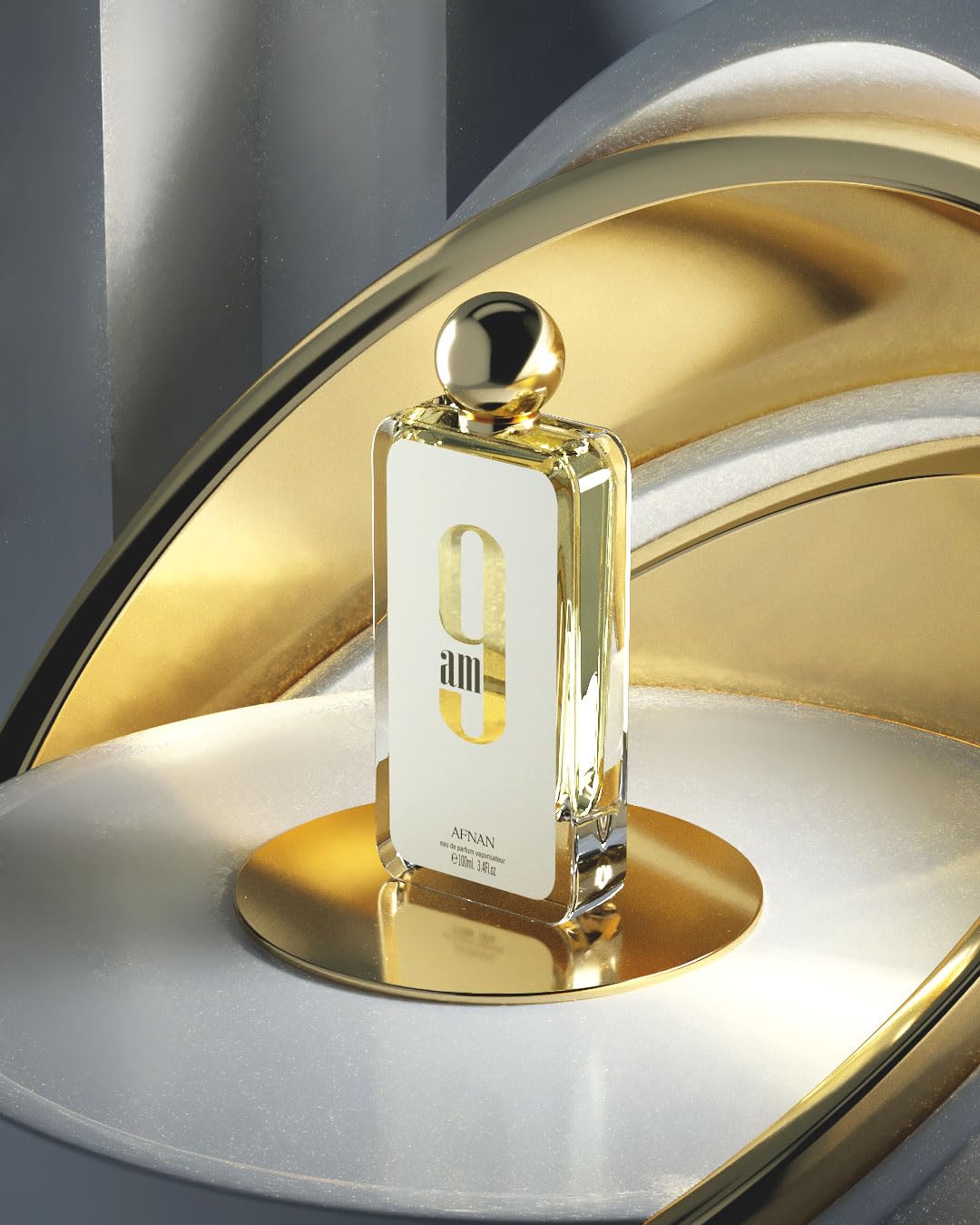 AFNAN 9AM Dive Men's Eau de Parfum, 100ml, with Lemon, Mint, Black Currant, Pink Pepper Notes - packaging (11)