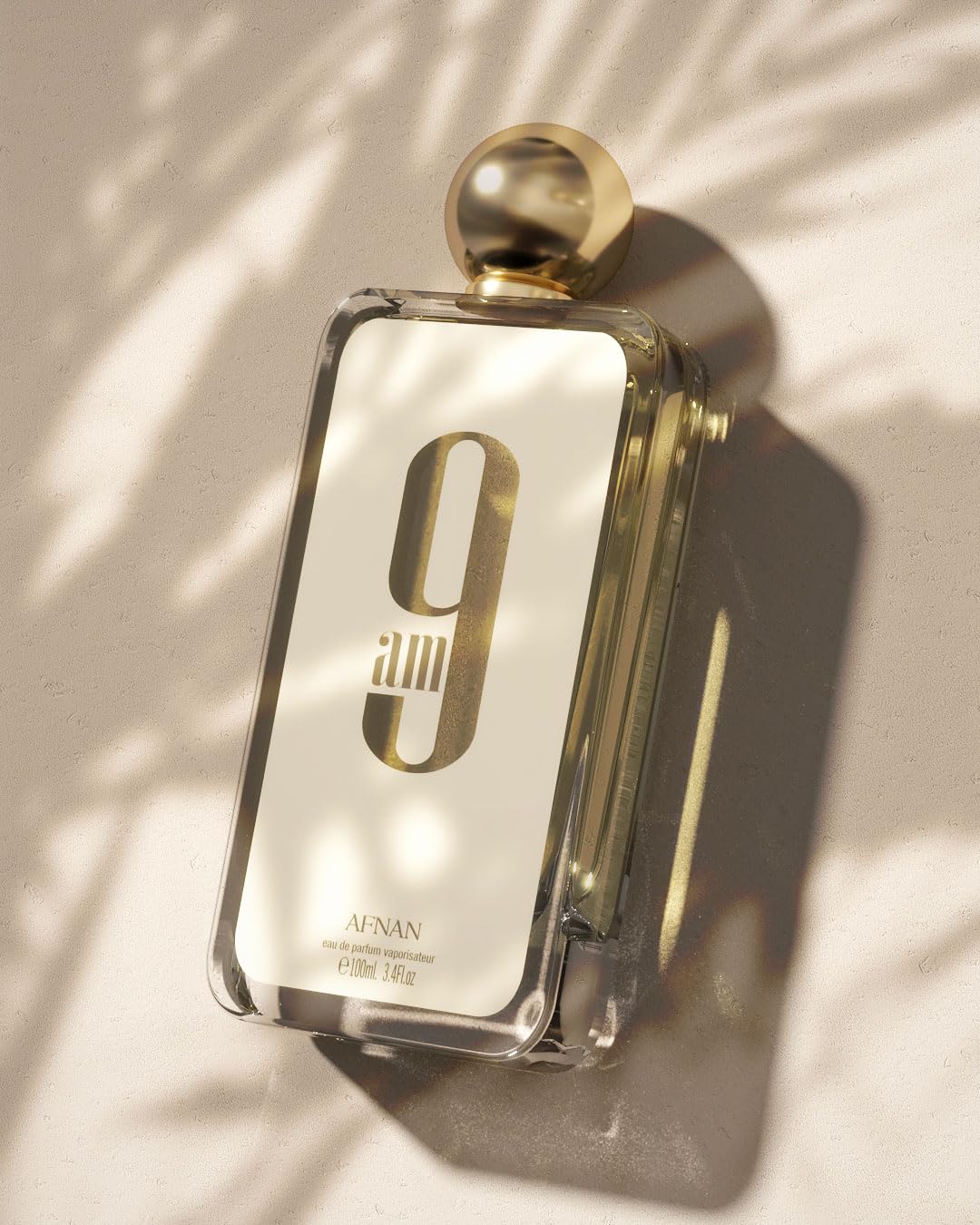 AFNAN 9AM Dive Men's Eau de Parfum, 100ml, with Lemon, Mint, Black Currant, Pink Pepper Notes - size and scale