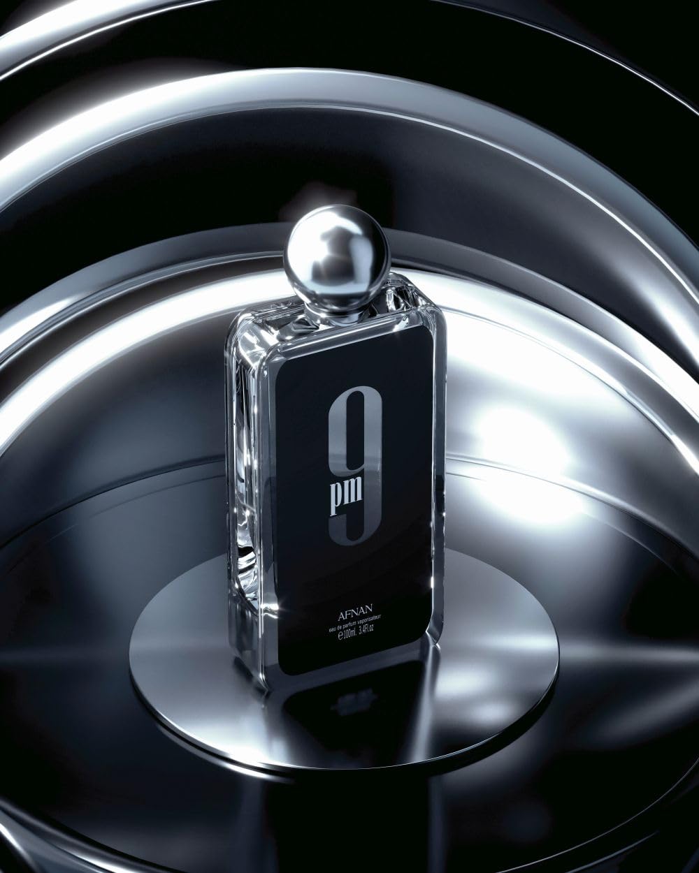 AFNAN 9AM Dive Men's Eau de Parfum, 100ml, with Lemon, Mint, Black Currant, Pink Pepper Notes - back view (19)