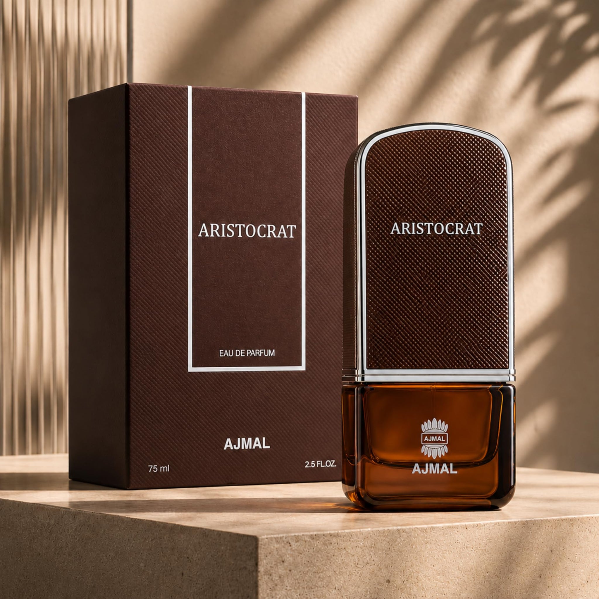 Ajmal Aristocrat Eau de Parfum for Men, 75ml, Fruity Woody-Floral with Bergamot, Watermelon, Jasmine - ingredients panel