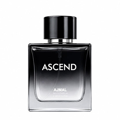 Ajmal Ascend Unisex Eau de Parfum, 100ml, Oriental Woody Musky-Floral, Modern Style - front view