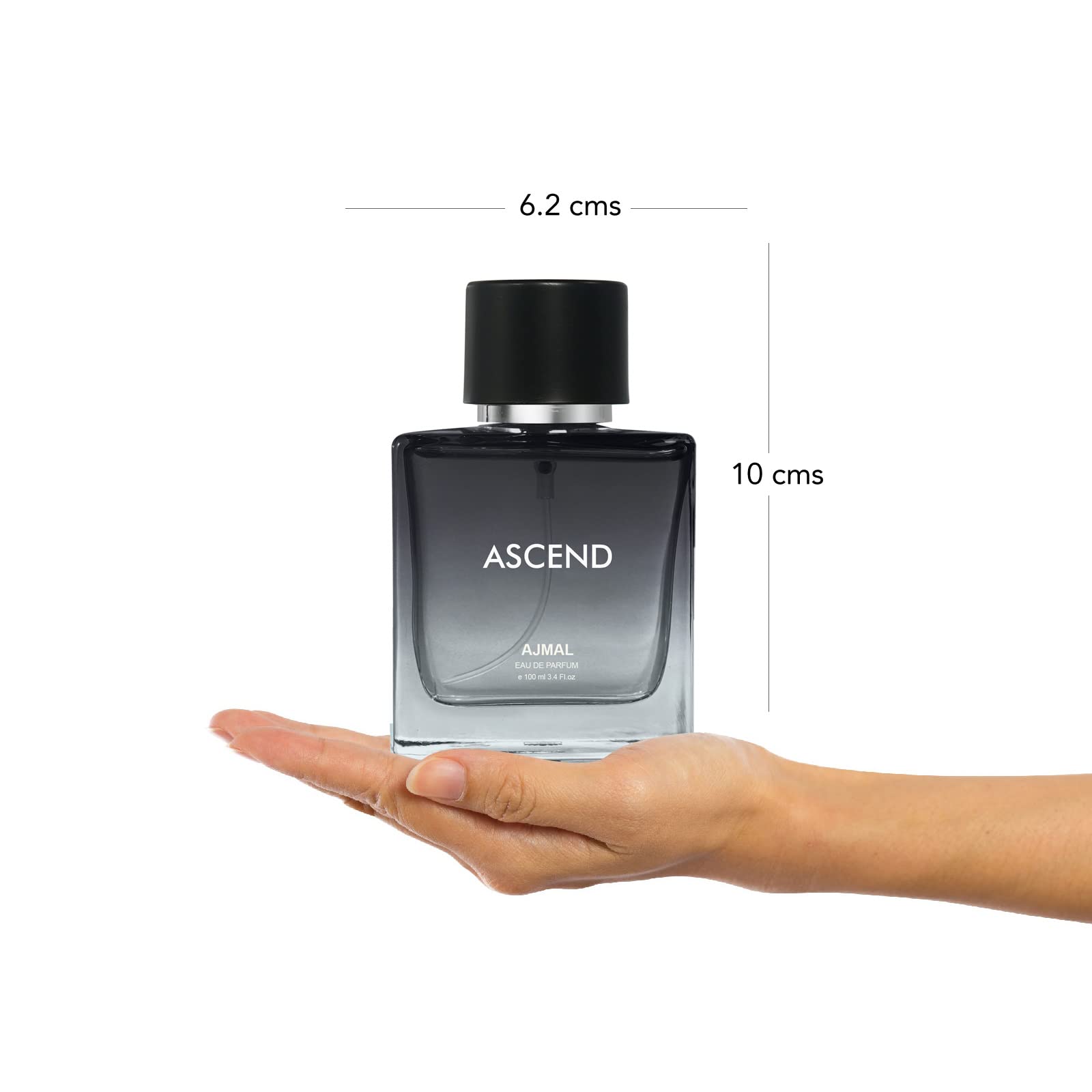 Ajmal Ascend Unisex Eau de Parfum, 100ml, Oriental Woody Musky-Floral, Modern Style - ingredients panel