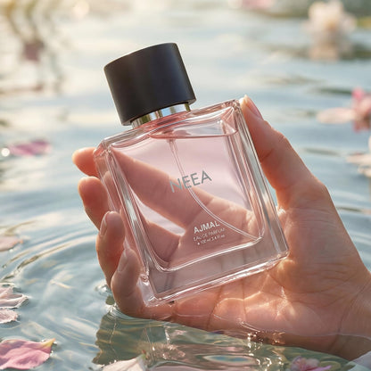 Ajmal Neea Eau de Parfum Floral Spray for Women, 100ml, Modern Style, Plus 2 Testers - back view