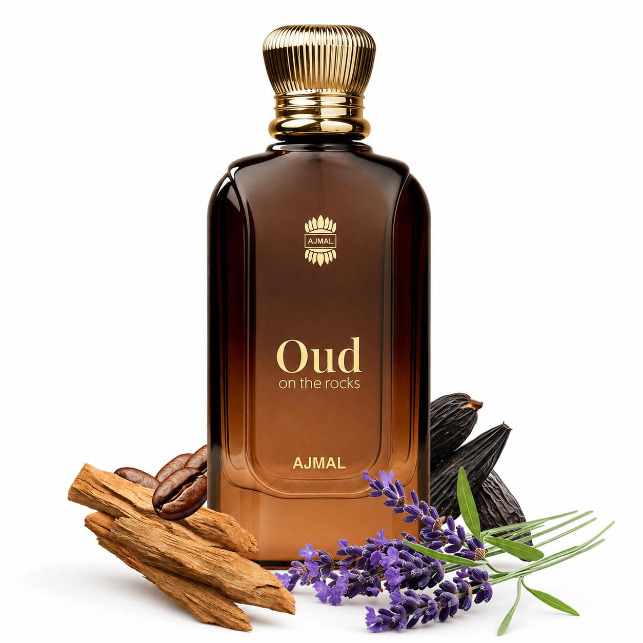 Ajmal Oud On The Rocks Unisex Eau De Parfum by UNO Formulations, Smoky Oud Woody Amber Scent Spray (6)