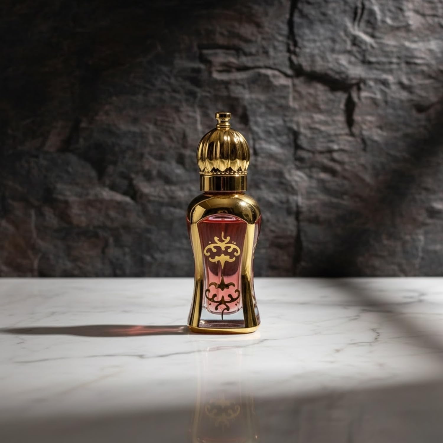 AJMERI FRAGRANCES Alcohol-Free Attar Oil, 12ml, Unisex Perfume Oil, Glass Bottle - close-up detail