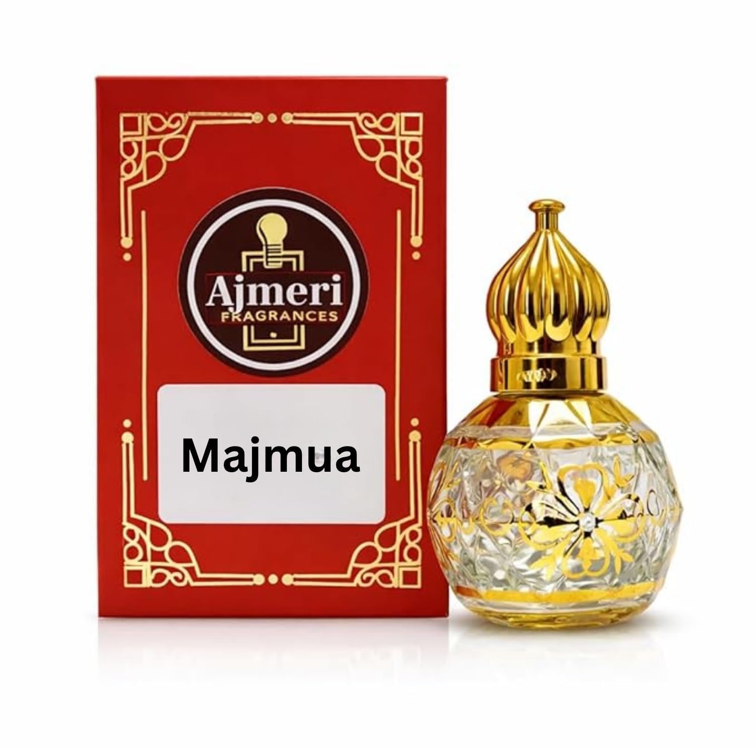 AJMERI FRAGRANCES Alcohol-Free Attar Oil, 12ml, Unisex Perfume Oil, Glass Bottle (26)