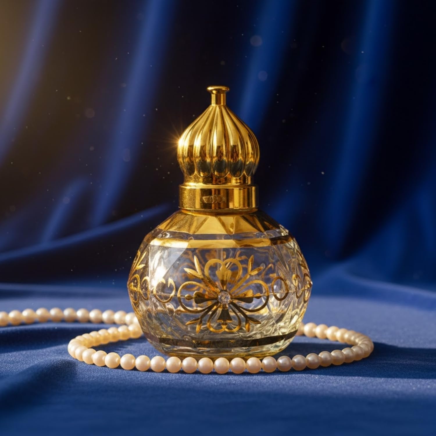 AJMERI FRAGRANCES Alcohol-Free Attar Oil, 12ml, Unisex Perfume Oil, Glass Bottle - close-up detail (32)