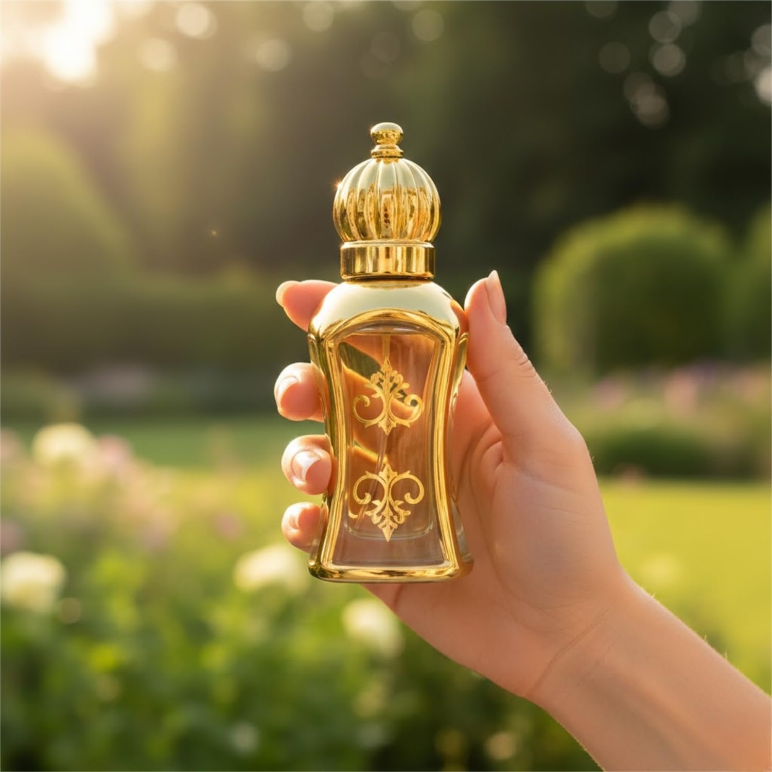 AJMERI FRAGRANCES Alcohol-Free Attar Oil, 12ml, Unisex Perfume Oil, Glass Bottle - front view (37)