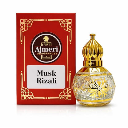 AJMERI FRAGRANCES Alcohol-Free Attar Oil, 12ml, Unisex Perfume Oil, Glass Bottle (39)