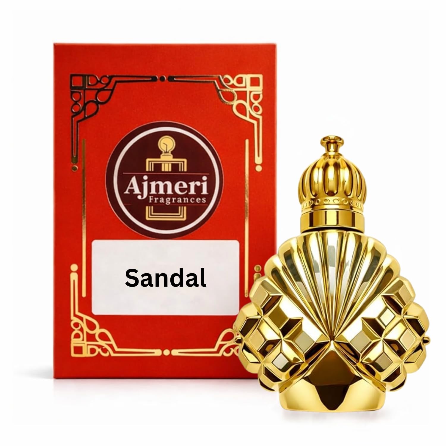AJMERI FRAGRANCES Alcohol-Free Attar Oil, 12ml, Unisex Perfume Oil, Glass Bottle (41)