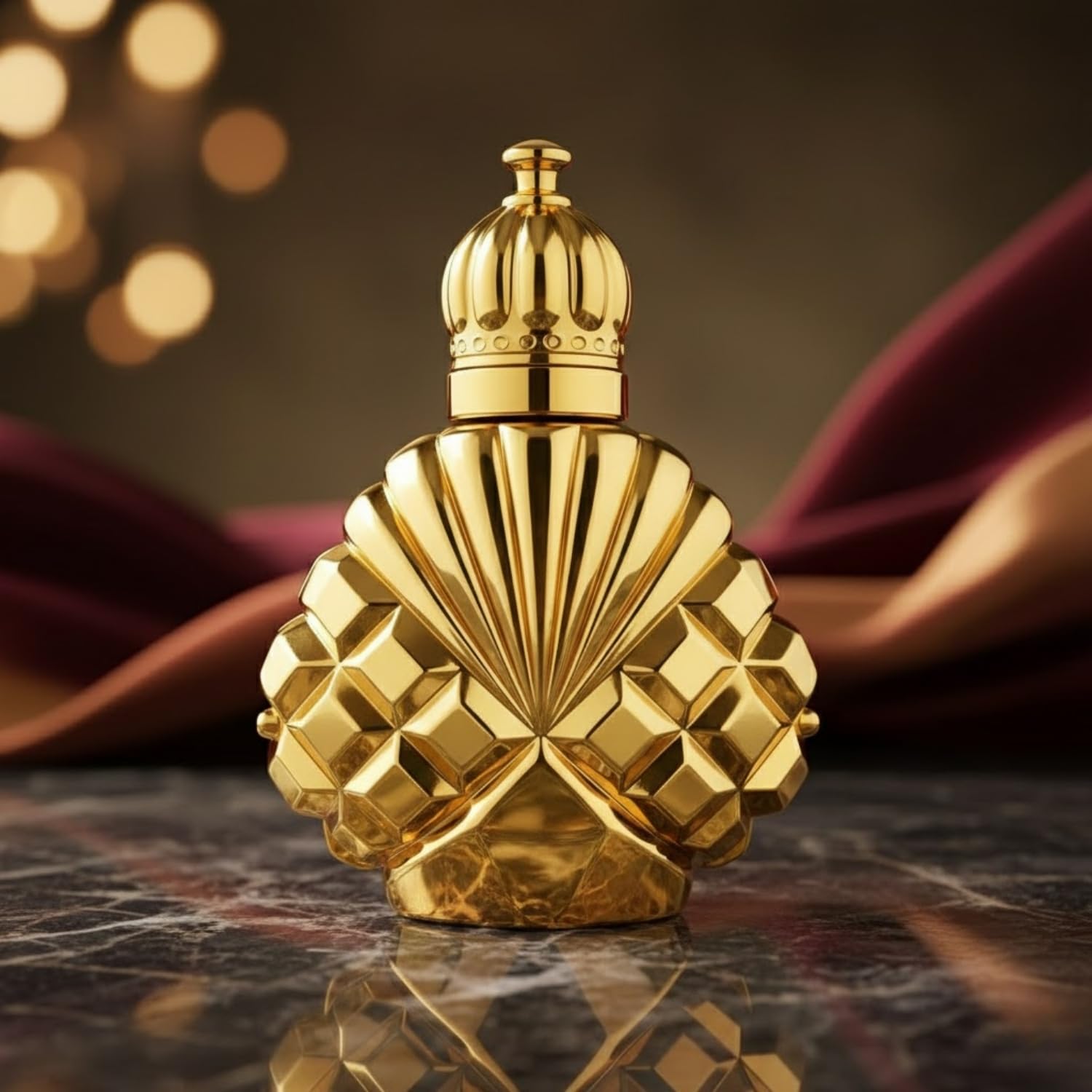 AJMERI FRAGRANCES Alcohol-Free Attar Oil, 12ml, Unisex Perfume Oil, Glass Bottle - back view (43)