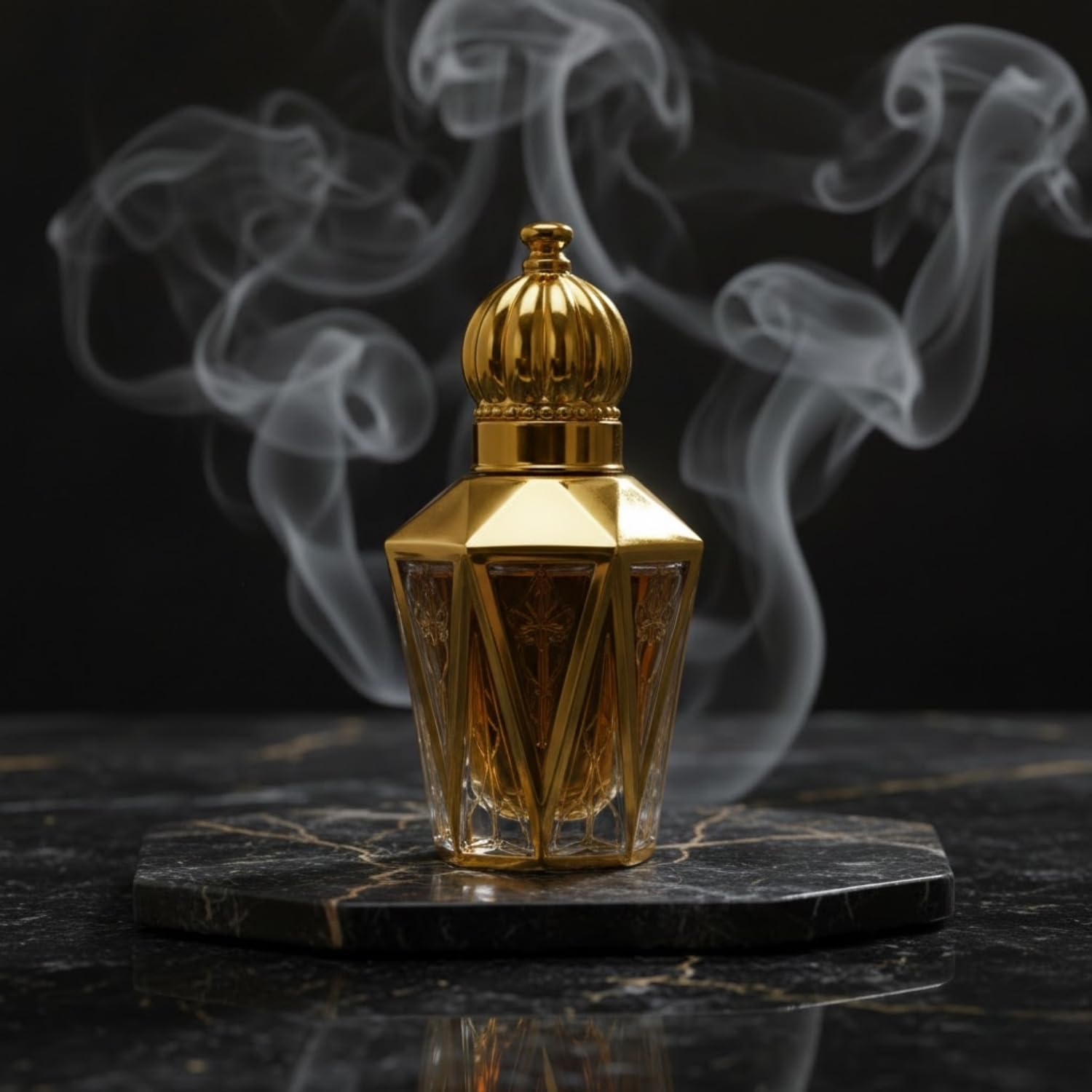 AJMERI FRAGRANCES Alcohol-Free Attar Oil, 12ml, Unisex Perfume Oil, Glass Bottle - label detail (50)