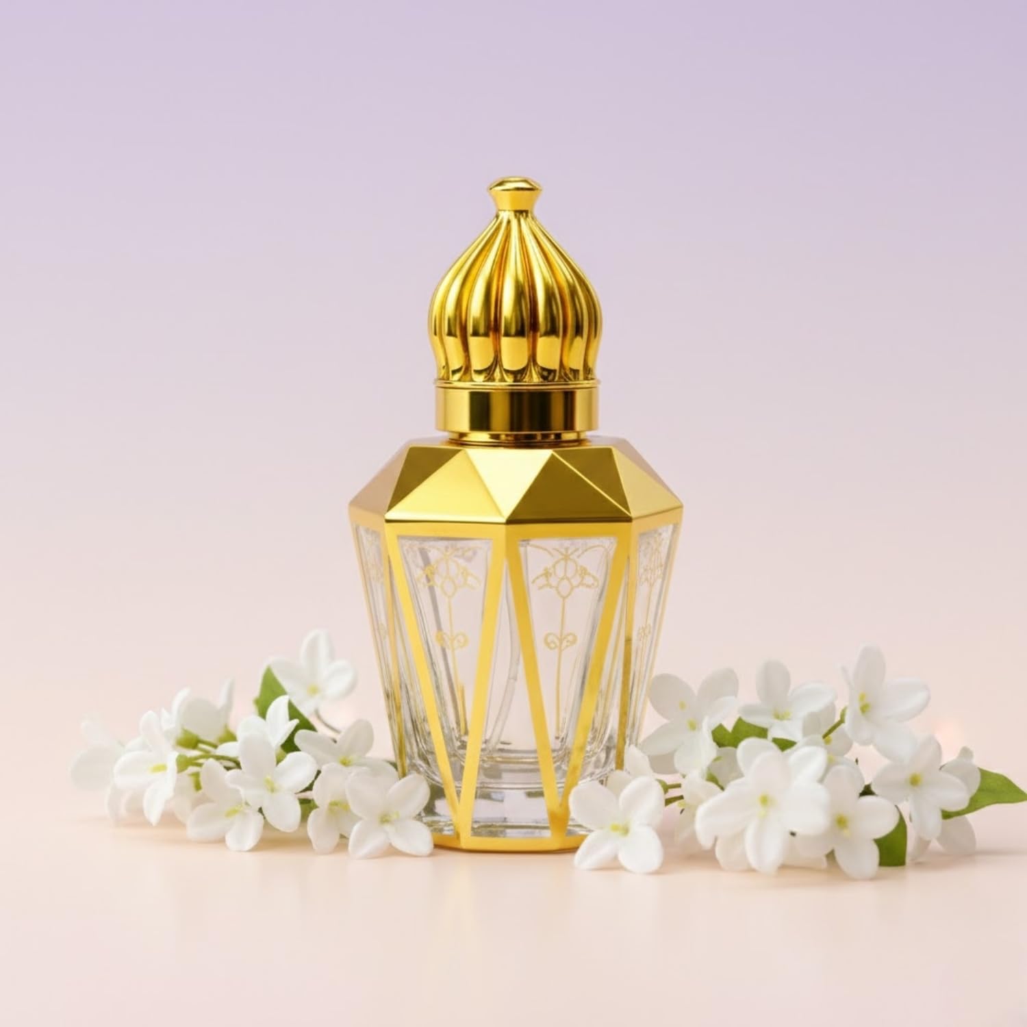 AJMERI FRAGRANCES Alcohol-Free Attar Oil, 12ml, Unisex Perfume Oil, Glass Bottle - packaging (55)