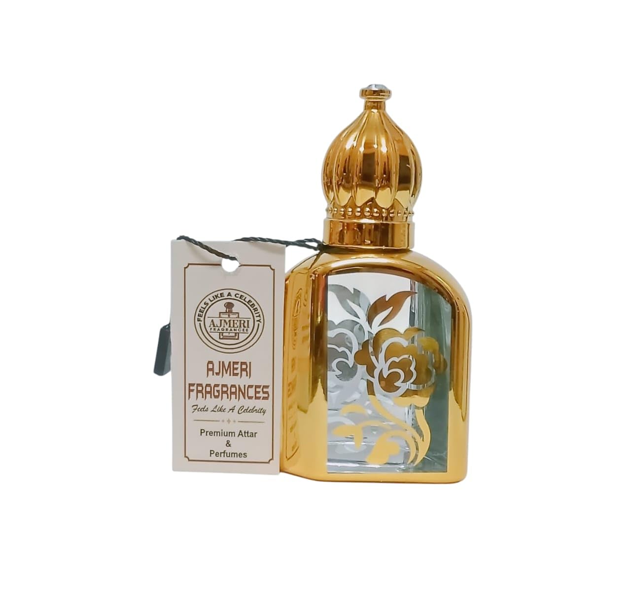 AJMERI FRAGRANCES Alcohol-Free Attar Oil, 12ml, Unisex Perfume Oil, Glass Bottle - packaging