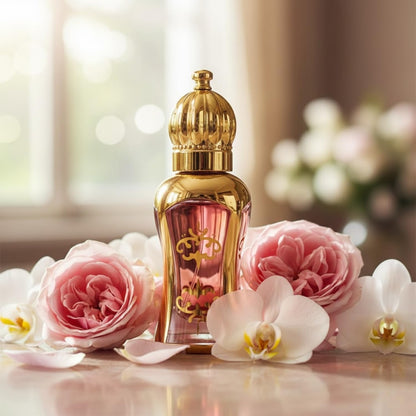 AJMERI FRAGRANCES Alcohol-Free Attar Oil, 12ml, Unisex Perfume Oil, Glass Bottle - label detail
