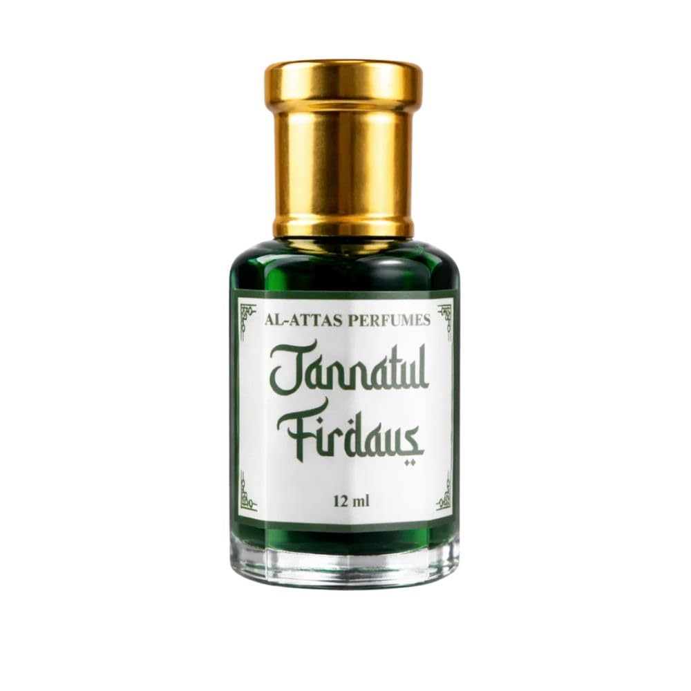 AL-ATTAS Jannatul Firdous Royal Oud Attar, 12 ml Alcohol-Free Unisex Concentrated Perfume Oil