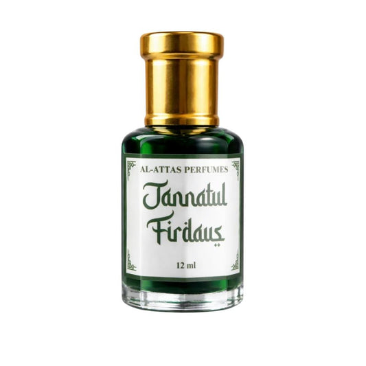 AL-ATTAS Jannatul Firdous Royal Oud Attar, 12 ml Alcohol-Free Unisex Concentrated Perfume Oil