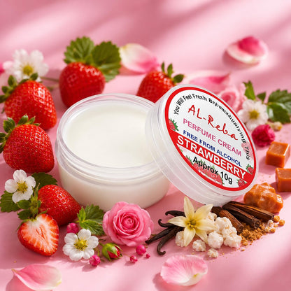 Al-Zeba Solid Perfume Cream, 9.9g, Alcohol-Free, Unisex Travel Fragrance, Compact Jar - back view (22)
