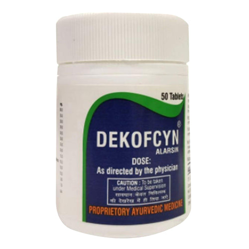 Alarsin Ayucine Forever Dekofcin Tablets, 100 Count, Ayurvedic Herbal Formula