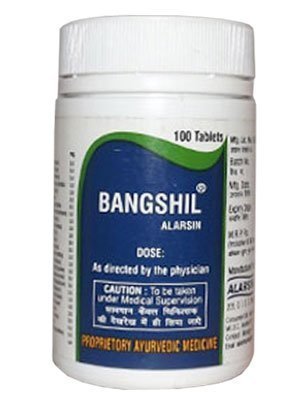 Alarsin Bangshil 100 Tablet, Ayurvedic Herbal Supplement, 100 Tablets, for Adults